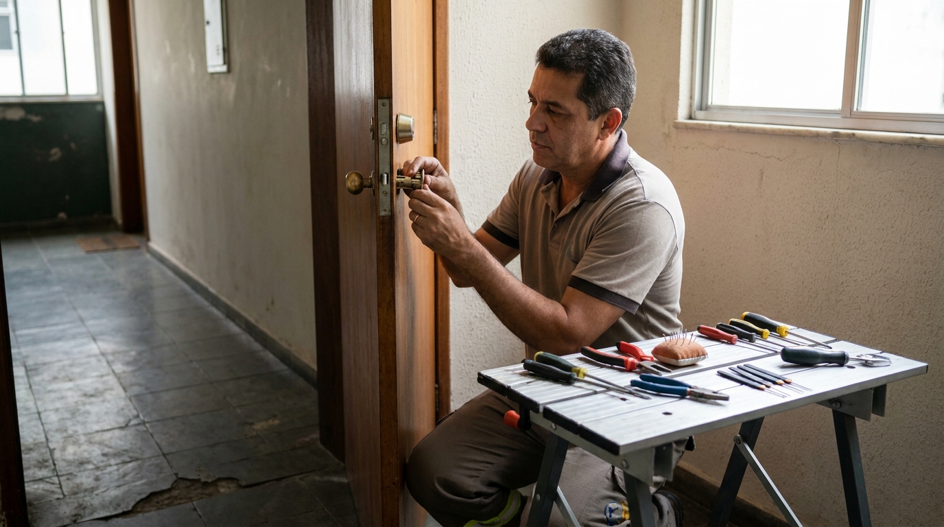 Troca de Segredo Residencial em Piracicaba‑SP